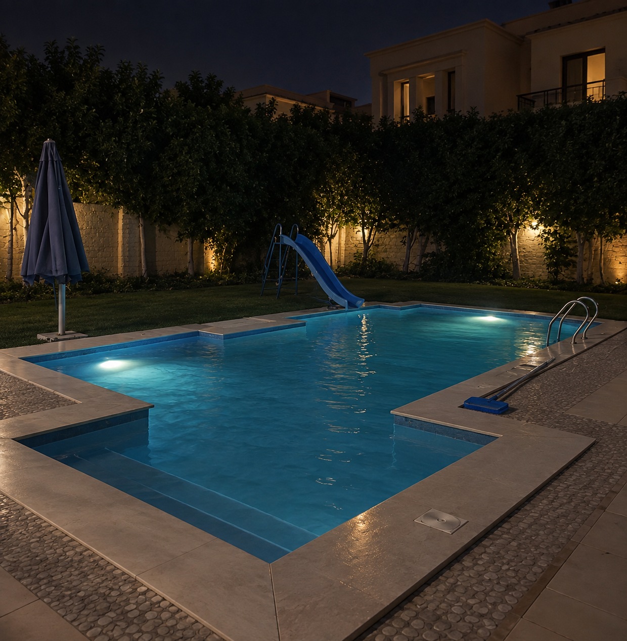 Turquoise swimming pool project 03