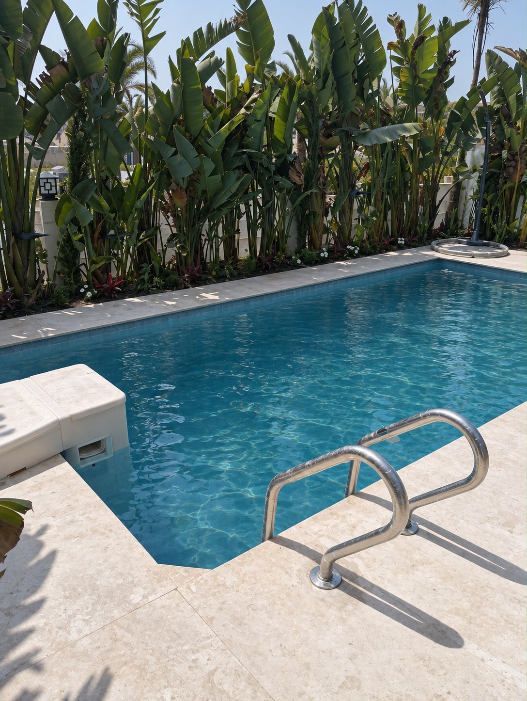 Turquoise swimming pool project 06